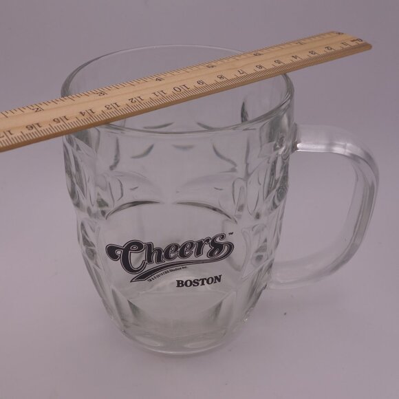 Cheers Boston Circle Beer Glass with Handle - Picture 3 of 13